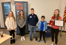 Geauga County Spelling Bee participants are pictured