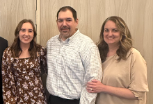 Aubreigh Kitzmiller, the 2025 Geauga County Franklin B. Walter Award winner from Cardinal Local Schools, proudly represents her county at the Franklin B. Walter Award Luncheon held on April 14, 2025.