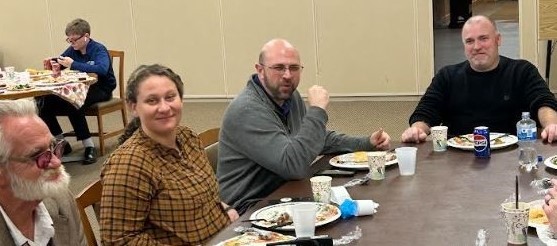 Gaitway High School&#39;s staff and students enjoyed a delicious Thanksgiving feast, savoring every moment of gratitude and togetherness!