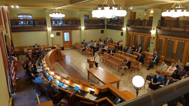May 31st State Senate Finance Committee testimony. The Willoughby/ Eastlake Treasurer and Board Member were in attendance, including our Superintendent 
