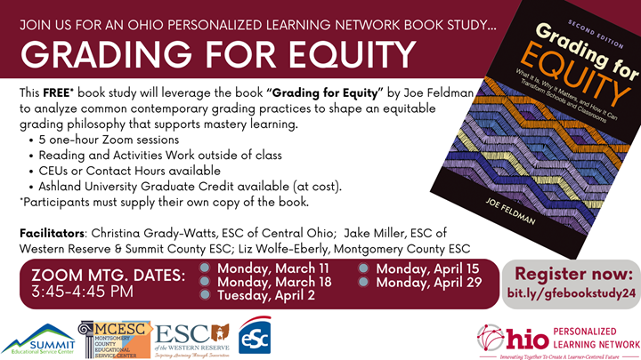 Grading for Equity Book Study flyer image