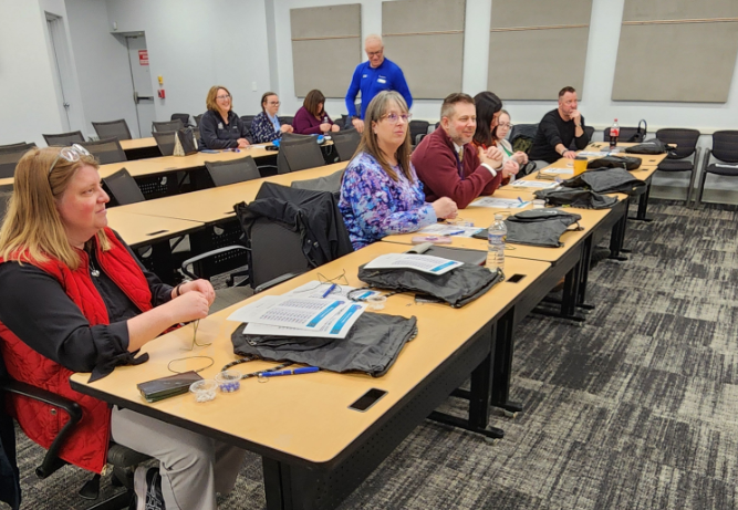 Unlocking the Code: Binary Coding — Thank you to Partners in Science Excellence, Swagelok, and AWT for an outstanding STEM PD session! 