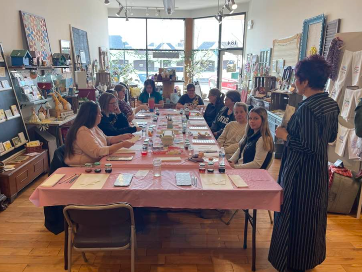 Creativity was in full swing at Unique Like Me’s inaugural paint class on April 1st! A wonderful evening of art, laughter, and community. We can’t wait for the next one!